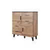 Cama svetainės komplektas LOTTA 2 (bufetas 150 2D3DR + bufetas 110 2D4DR + vitrina 120 + kavos staliukas 110)