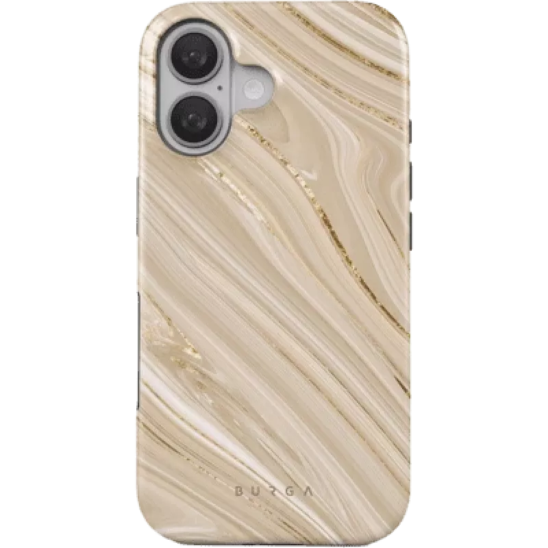 Telefono dėklas Burga Tough Case, skirtas iPhone 16 MagSafe — Full Glam dizaino