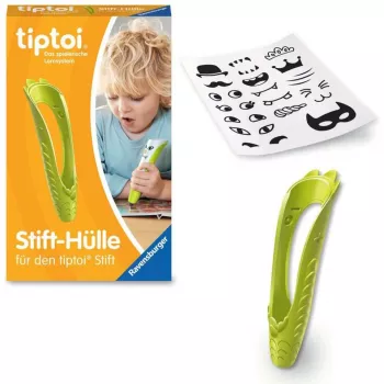 tiptoi pin-Case for swapping in Green, Apsauginis dėklas Green