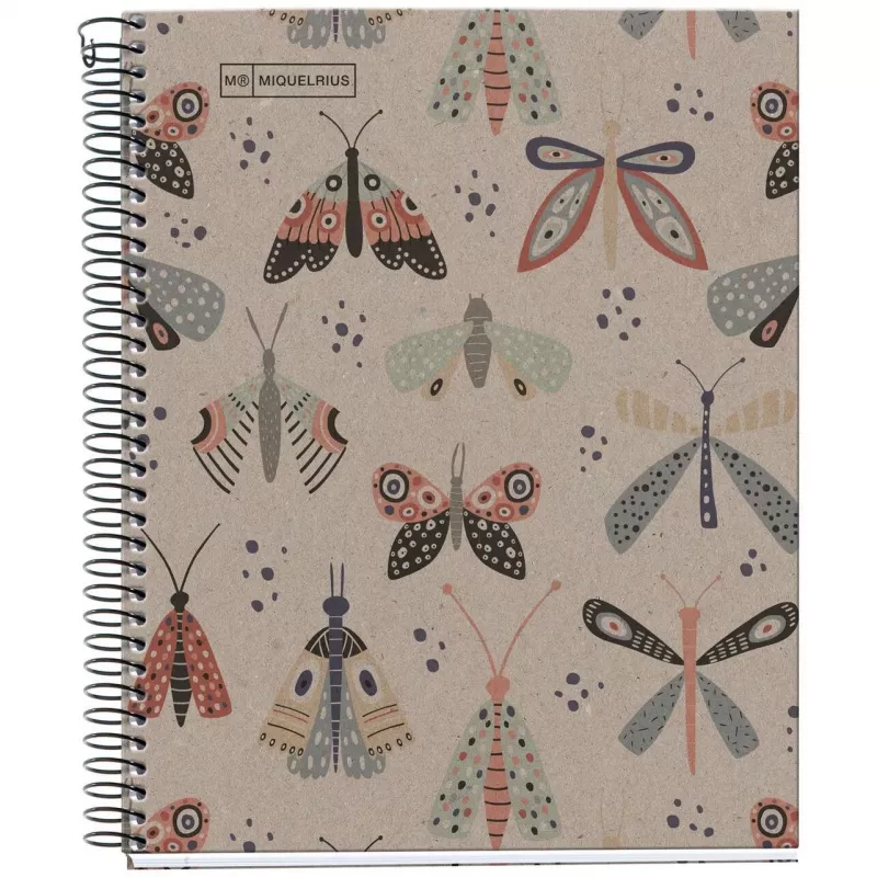 Miquelrius bloknotas SCHMETTERLING DESIGN Recy. A5 80 lapų (krovininis pristatymas)