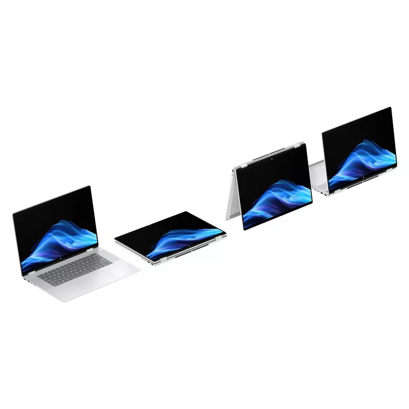HP OmniBook X Flip Next Gen AI nešiojamas kompiuteris 16-as0054ng - Flip dizainas - Intel Core Ultra 5 226V / 2,1 GHz - Win 11 Home - Arc Graphics 130V - 16 GB RAM - 512 GB SSD NVMe - 40,6 cm (16 inch)