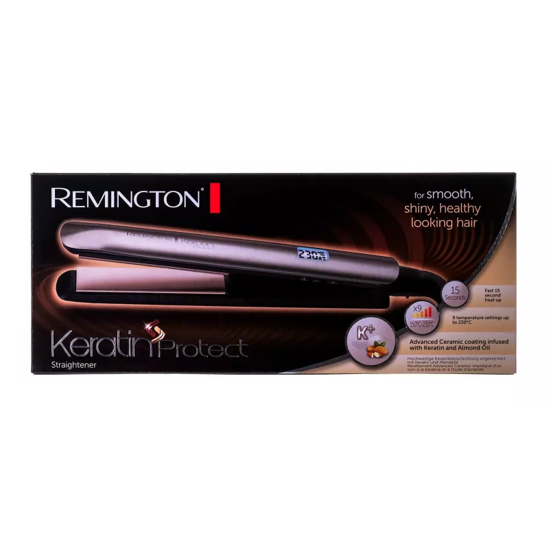 Remington S8540 plaukų formavimo priemonė Tiesintuvas Warm Black,Bronze 1,8 m