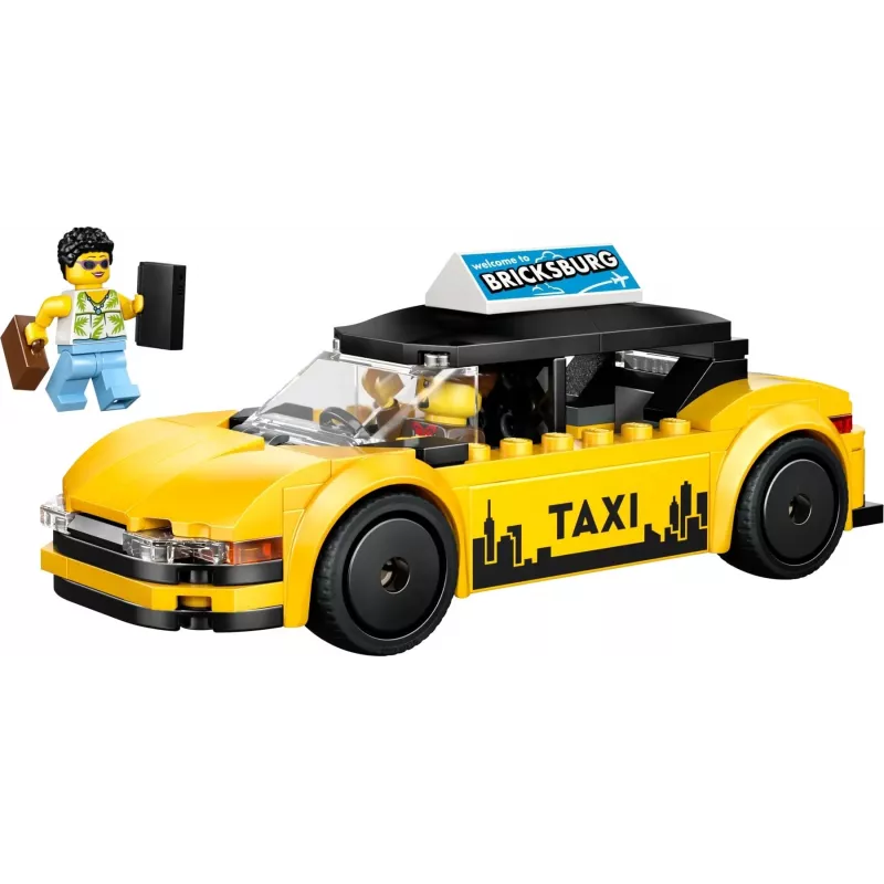 LEGO CITY 60487 Geltonas taksi