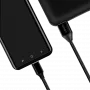 LogiLink - USB laidas - USB-C (V) prie USB (V) - USB 2.0 - 5 V - 3 A - 30 cm - Juoda