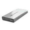 Nešiojama baterija Green Cell BPLGC20P 20800 mAh ličio jonų, USB-C PD 65W, 2x USB-C + 1x USB-A, aliuminio korpusas