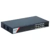 Hikvision DS-3E1512HP-SI-8P2T2F tinklo komutatorius, valdomas, Gigabit Ethernet (10/100/1000), maitinimas per Ethernet (PoE), mėlynas