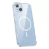„Baseus Crystal“ serijos magnetinis dėklas „iPhone 14 Plus“ ir grūdintas stiklas