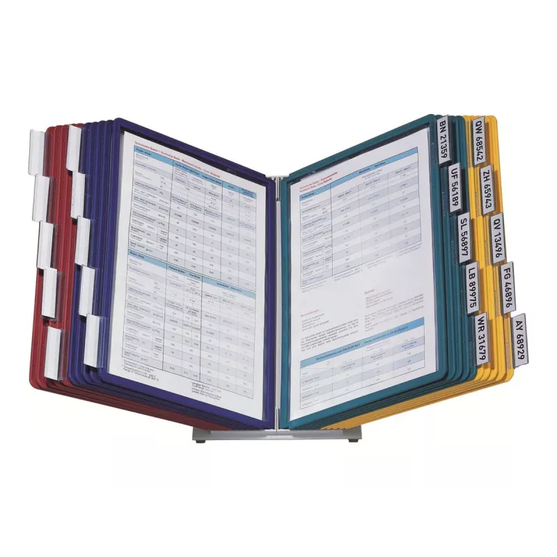 Dokumentų laikiklis Durable VARIO Desk Unit 20 Complete Pilkas