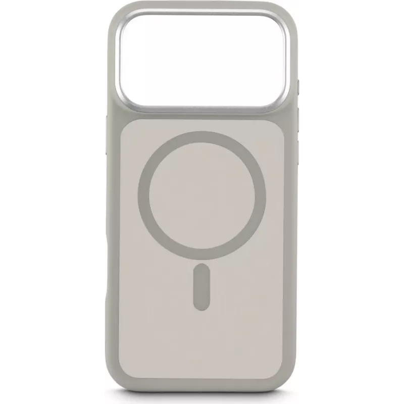 Hibridinis dėklas White Diamonds, skirtas Apple iPhone 17 Pro Max — Smėlio apdaila