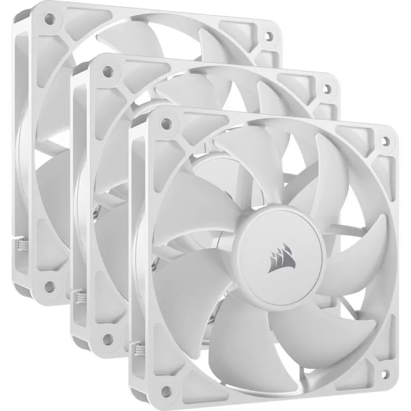 Ventiliatorius Corsair RS120 12 cm baltas 420-2100 RPM 0,2-4,15 mmH2O