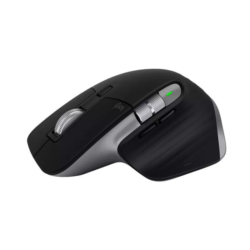 Logitech belaidė pelė MX Master 3S, skirta Mac, pilka kosminė