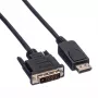 DisplayPort kabelis VALUE DP-DVI (24+1) LSOH M/M 2 m