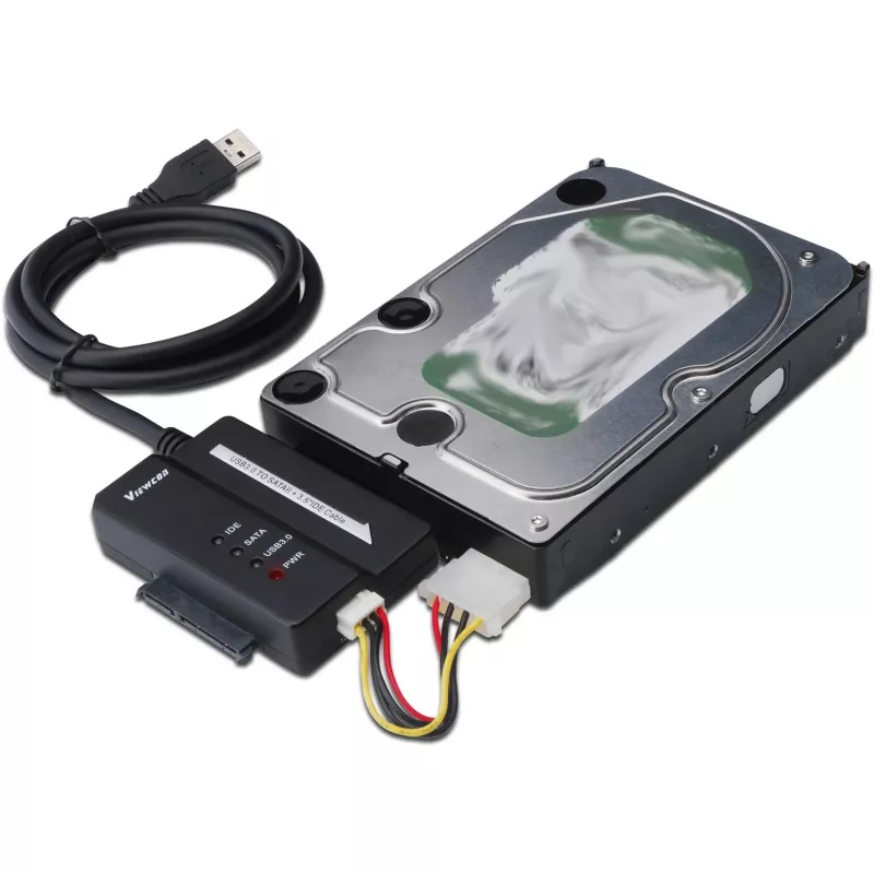 DIGITUS DA-70325 - Saugojimo valdiklis - 6,4 cm, 8,9 cm (2.5, 8,90cm (3.5)) - ATA / SATA 3Gb/s - 300MBps - USB3.0 (DA-70325)