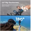 Veiksmo sporto kamera Insta360 Ace Pro 2 — 50 MP, 8K itin didelė raiška (7680×3272), 1/1,3 colio jutiklis, iki 240 kadrų per sekundę, įmontuotas ekranas, „Wi‑Fi“, „MicroSD“, 177,7 g, juoda