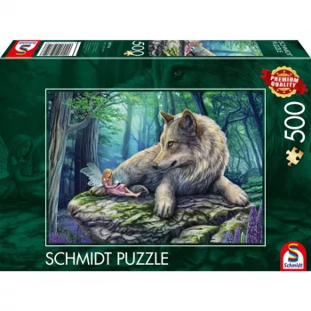 Dėlionė Schmidt Spiele Vilkas ir Elfas 500 detalių (modelis 59714)