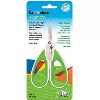 Žirklės WEDO 975 4060 Tiesus pjovimas Žalia Balta 215 mm