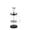 French Press Jata HCAF1135 rankinis kavinukas 0,35 l juodas skaidrus be BPA