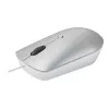 Laidinė optinė abiem rankoms tinkama pelė Lenovo 540 USB Type-C, 3 DPI režimai, pilka, 4 mygtukai, 1,8 m laidas