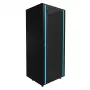 Laisvai stovintis stovas Extralink 42U 800x800 STOVIMA RACK SPINTA JUODA 1400 kg talpa