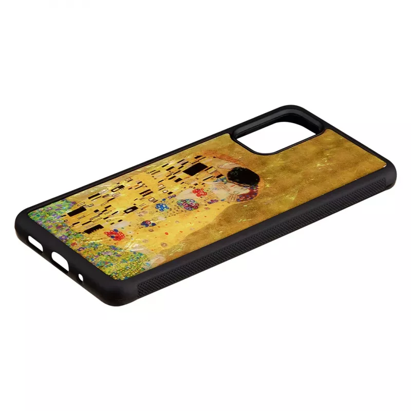 Apsauginis telefono dėklas iKins, skirtas Samsung Galaxy S20+ — juodas