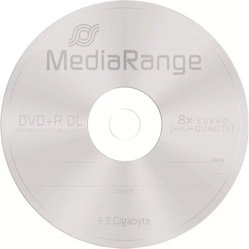 DVD+R DL MediaRange MR465 8,5 GB 5 vnt.