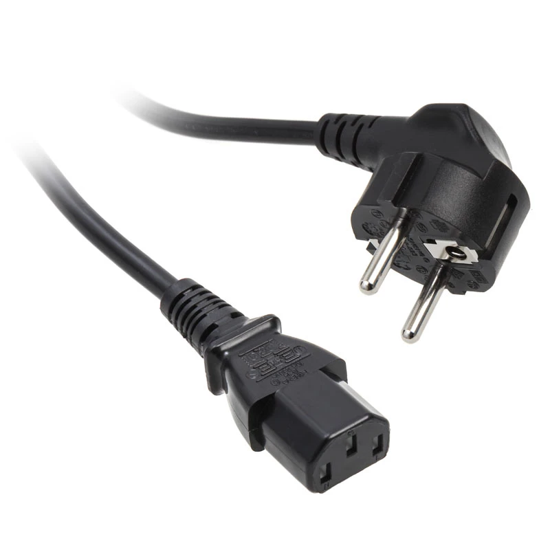 Maitinimo kabelis Kolink KKTP01V2 1,8 m — CEE7/7 į C13, 250 V 10 A, juodas