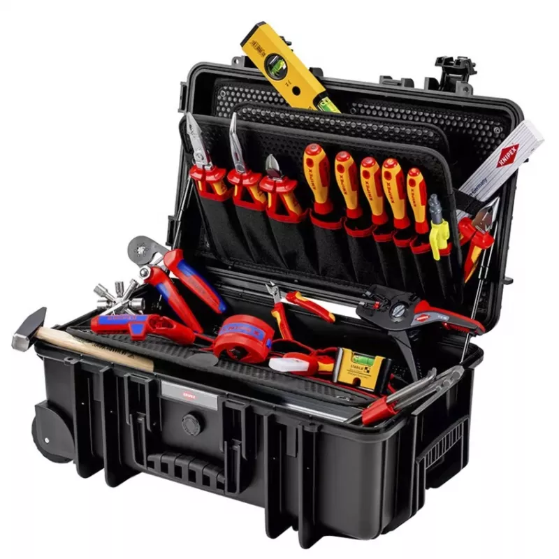 Knipex 00 21 33 E mechanikų įrankių rinkinys 22 įrankiai