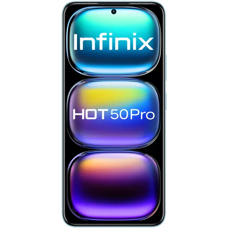 Išmanusis telefonas Infinix HOT 50 PRO 6.78 col. 256 GB šviesiai mėlynas