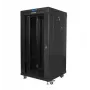 Stovas 19 colių 22U 600x600 mm juodas LANBERG FF01-6622-12BL