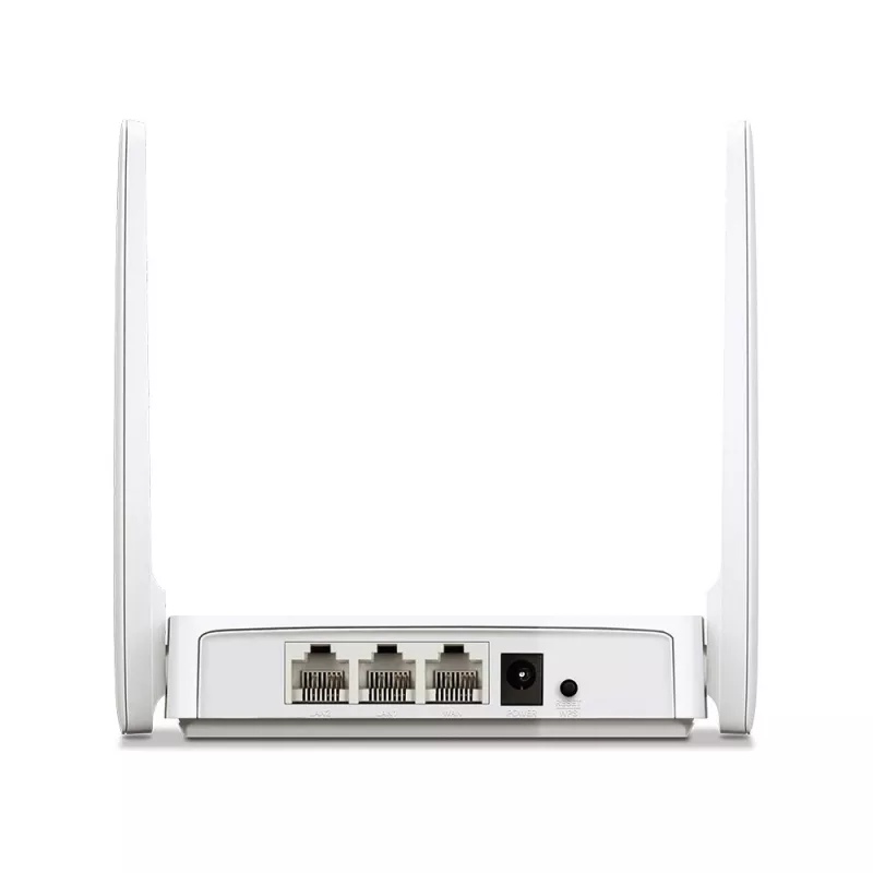 Stalinis maršrutizatorius MERCUSYS AC10 dviejų dažnių 2,4/5 GHz Wi‑Fi 5, 4 išorinės antenos, 1x Fast Ethernet (WAN/LAN)