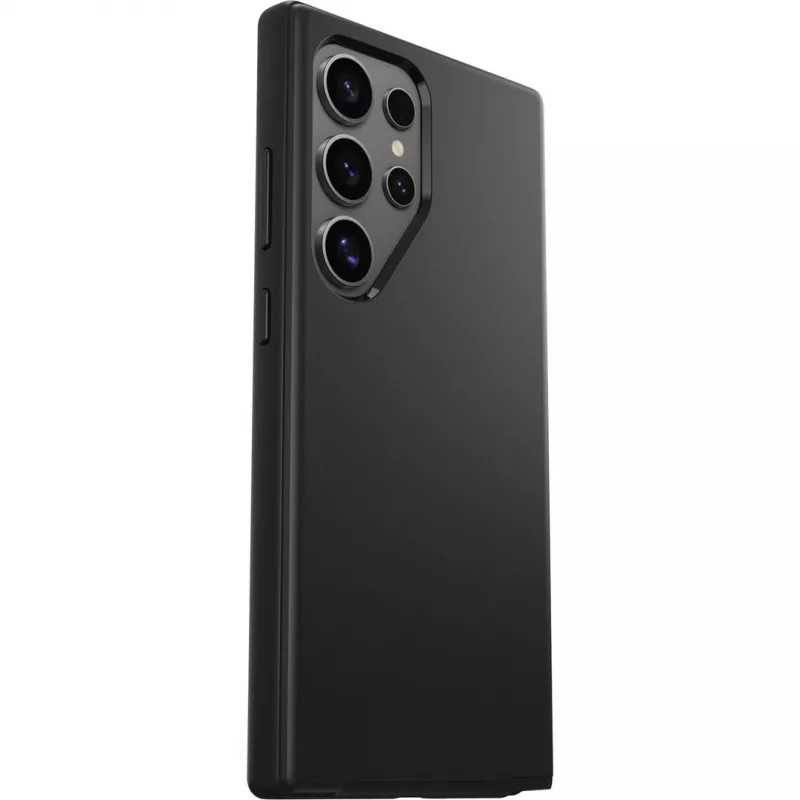 OtterBox Symmetry dėklas, skirtas Samsung Galaxy S24 Ultra — juodas, plonas dizainas