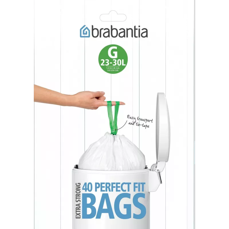 Šiukšlių maišas Brabantia 375668 30 L 40 vnt.