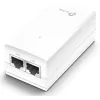 TP-Link 24V pasyvus PoE adapteris, Gigabit Ethernet, 10,100,1000 Mbit/s, 10/100/1000, Cat3, Cat4, Cat5, Cat5e, Cat6, baltas, 100 m