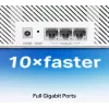 TP-LINK Mercusys Halo H25BE belaidžio tinklo sistema (Wi-Fi 7, dviejų juostų 2,4/5 GHz, 2880 Mbps) 2 vnt. rinkinys, 3 vidinės antenos, balta