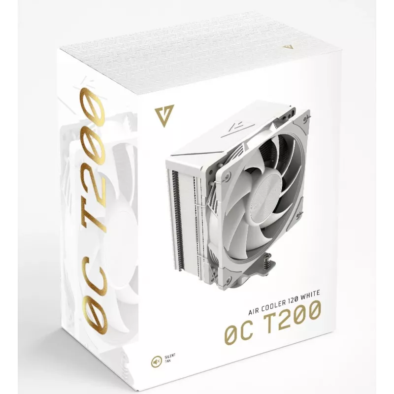 MODECOM Volcano 0C T200 procesoriaus oro aušintuvas 12 cm baltas