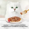 Šlapias kačių maistas Gourmet (Purina) Gold 85 g — suaugusioms katėms, jautiena ir vištiena