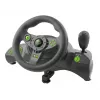 Esperanza EGW102 žaidimų valdiklis Vairas PC, PlayStation 3 skaitmeninis USB juoda, žalia