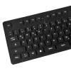 „LogiLink ID0019A“ universali USB klaviatūra, QWERTZ, vokiečių k., juoda