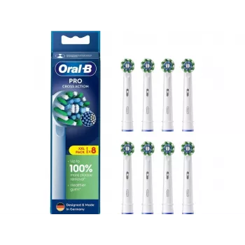 Oral-B EB50RX-8 CrossAction keičiamosios galvutės, 8 vnt.
