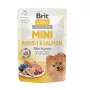 Šlapias šunų maistas Brit Mini Rabbit & Salmon 85 g — BRIT Care be grūdų, be glitimo, suaugusiems mažų veislių šunims