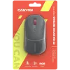 Canyon MW-22 2in1 RGB belaidė pelė - pilka - Bluetooth/RF - 1.600 dpi - įkraunama