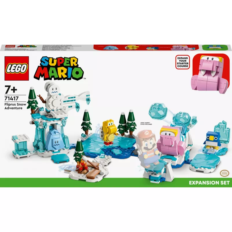 LEGO SUPER MARIO 71417 praplėtimo rinkinys – Fliprus sniego nuotykis