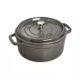 Staub 40509-312-0 puodas 5,25 l apvalus grafito spalvos, pilkas