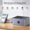 Unitek klonavimo stotis 2X SATA 2,5/3,5 USB 5GB