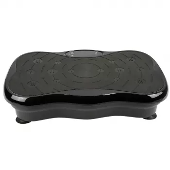 Extralink Vibracinė platforma treniruotėms ir fitnesui Moonwalk Spinmove juoda