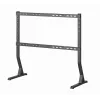 Grindinis TV stovas GEMBIRD TVS-D90F-01 45–90 colių televizoriams, plieninis, fiksuoto aukščio, VESA 200x200–800x400, maks. apkrova 60 kg, 970×800×525 mm
