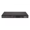 HPE - FlexNetwork 5140 24G PoE+ 4SFP+ EI - komutatorius - 3 lygmens - išmanusis - 24 x 10/100/1000 (PoE+) + 4 x kombinuotieji 10/100/1000Base-T (PoE+) / 100/1000Base-X SFP + 4 x 10 Gigabit Ethernet / 1 Gig
