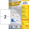Avery 3655 lipnios etiketės Stačiakampis Nuolatinis Baltos 200 vnt.