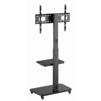 Gembird TVS-75S-02 TV grindų stovas su ratukais, 37 - 75, juodas