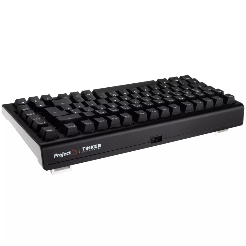 Ducky Tinker 75 klaviatūra Gaming USB vokiška juoda